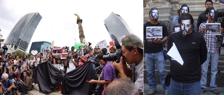 Exigen justicia por muerte de Ruben Espinosa y sus compañeras