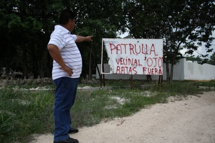 "Patrulla vecinal 'OJO' ratas fuera"