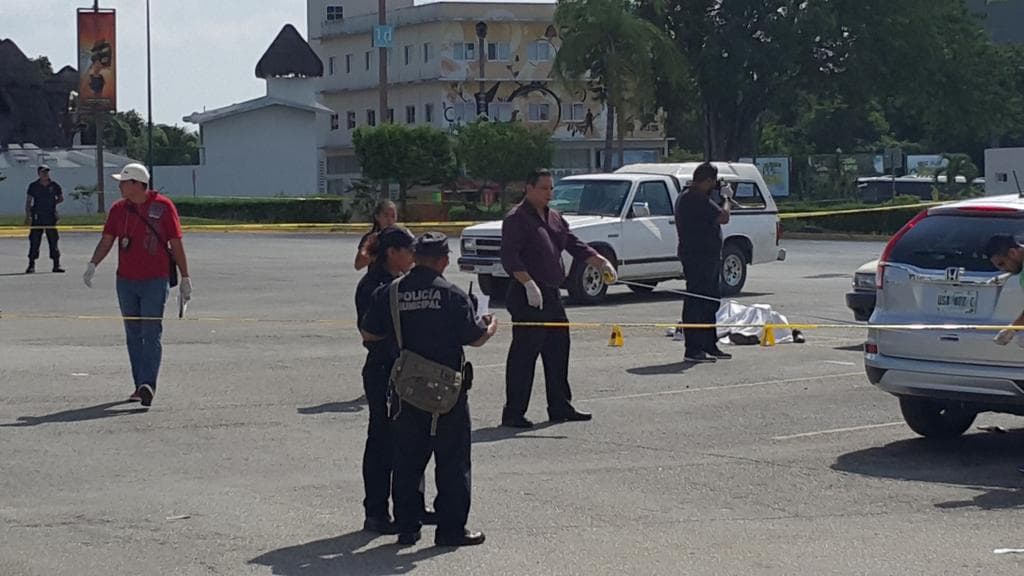 Sangriento crimen en Centro Maya