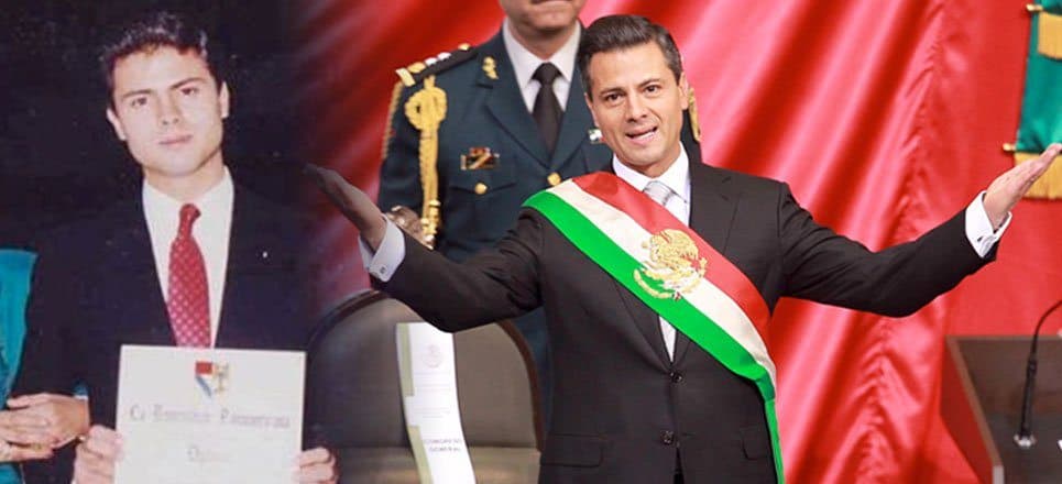 Peña Nieto, de plagiador a presidente
