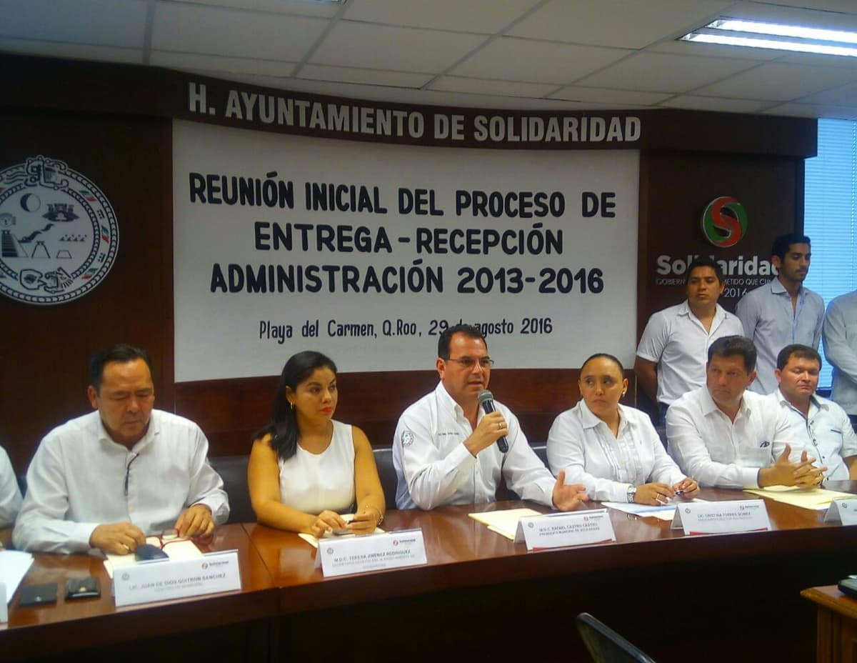 En un 50% proceso de entrega-recepción