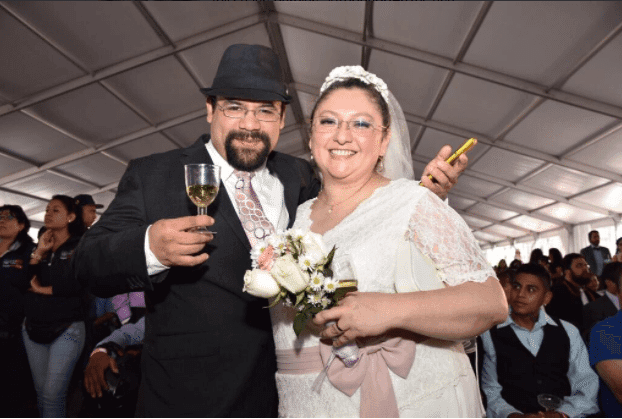 La Ciudad de México rompe record en bodas colectivas