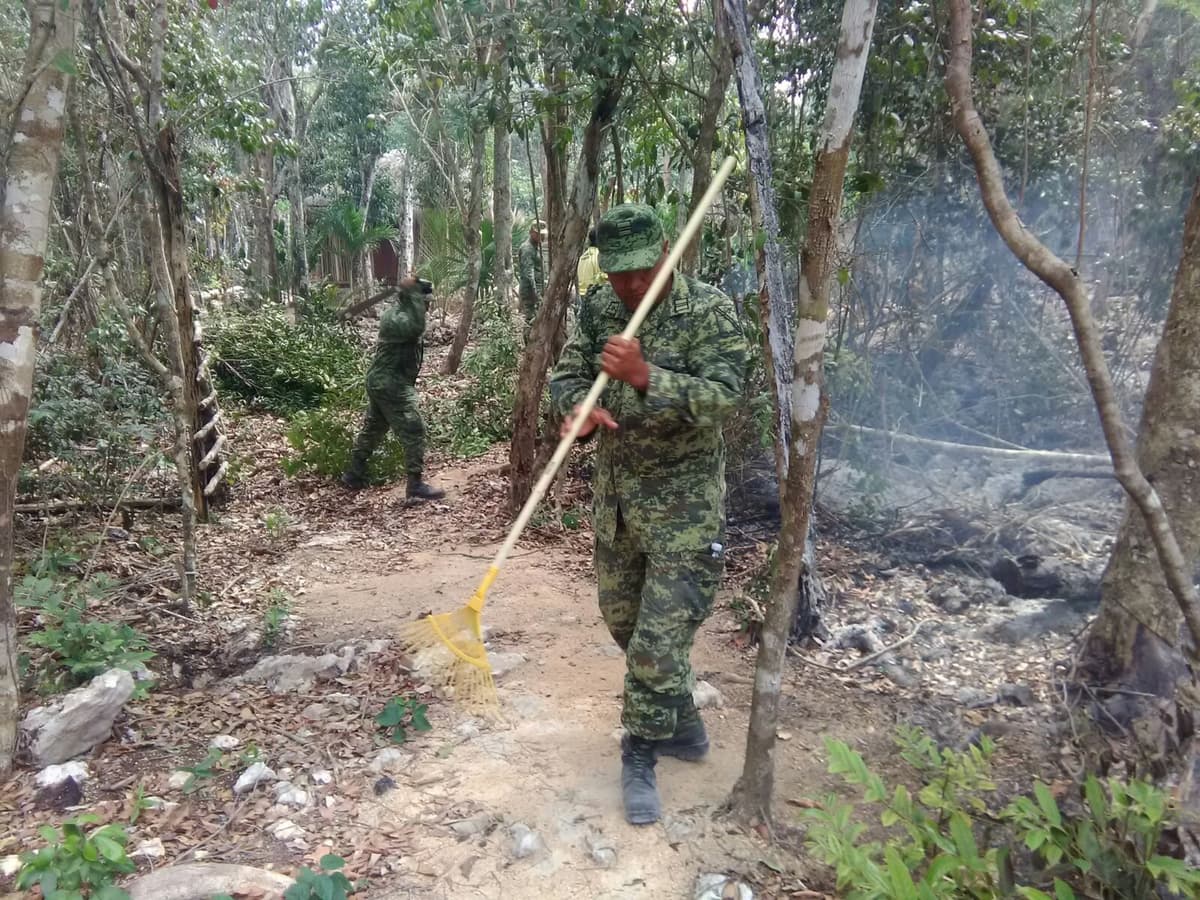 Incendio en Akumal fue provocado