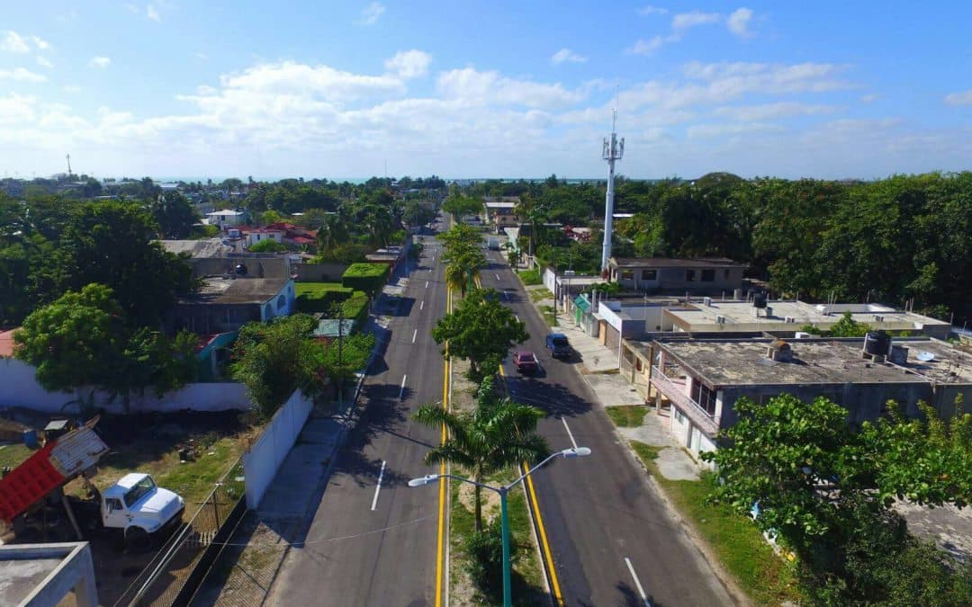 Vialidades y avenidas son rehabilitadas en Chetumal