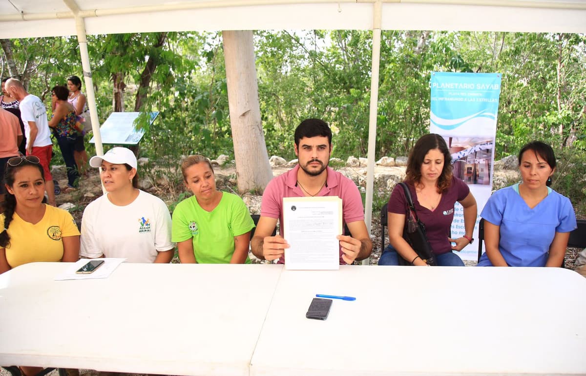 Playenses y Gobierno Municipal unidos contra el maltrato animal