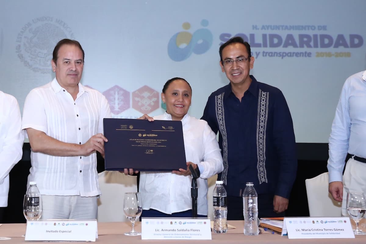 Playa del Carmen, primer ciudad de México con Perfil de Resiliencia y Atlas de Riesgo