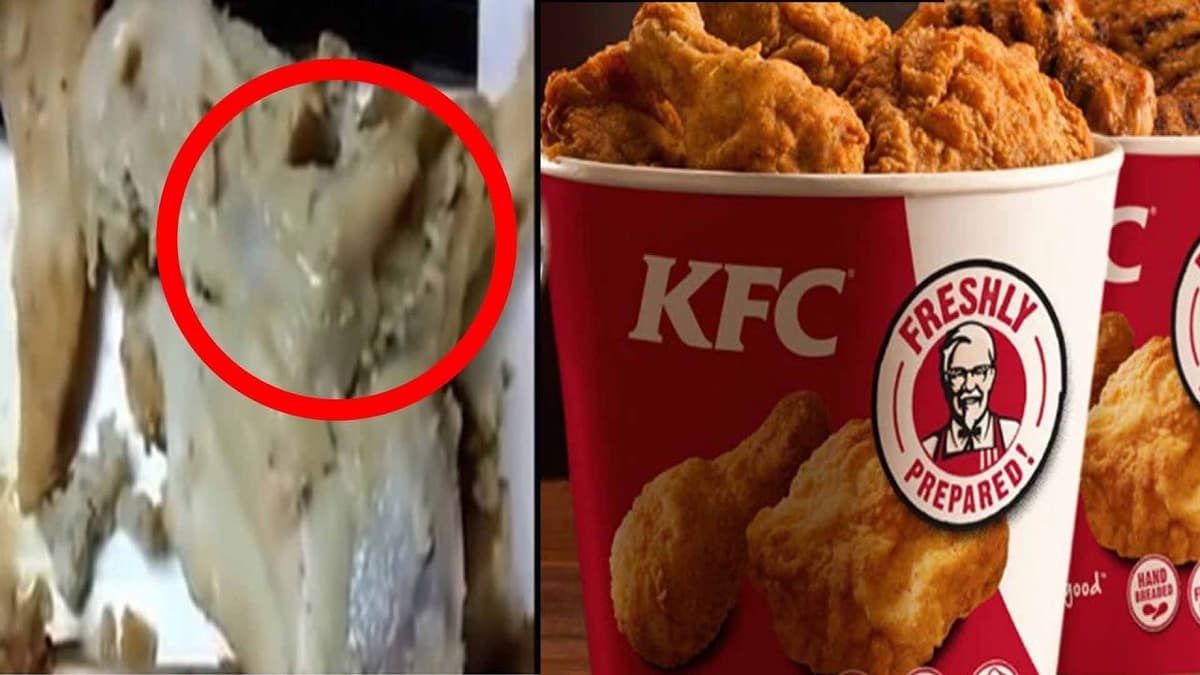 ¿Buenísimo? KFC vende pollo con gusanos