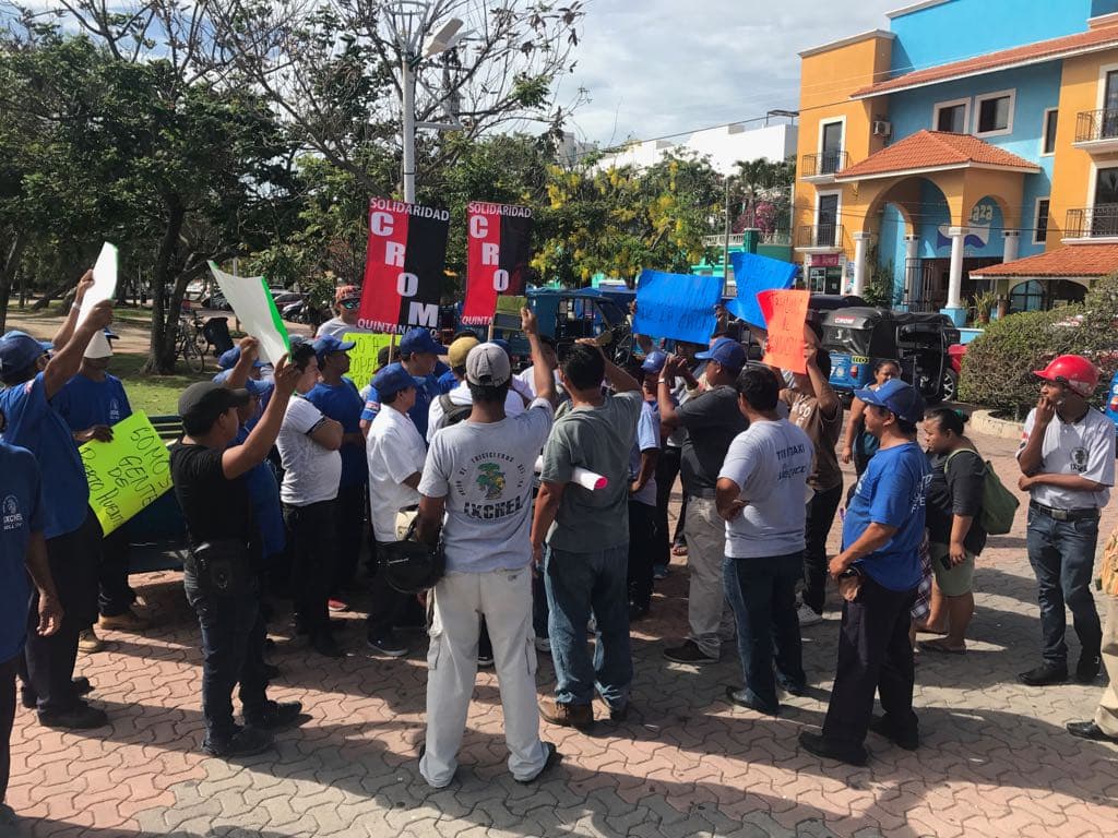 Suspenden mototaxis de la CROM en Puerto Aventuras