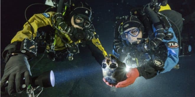 Naia, el esqueleto de la mujer más antigua, de Tulum, estará en Museo Subacuático de Campeche.