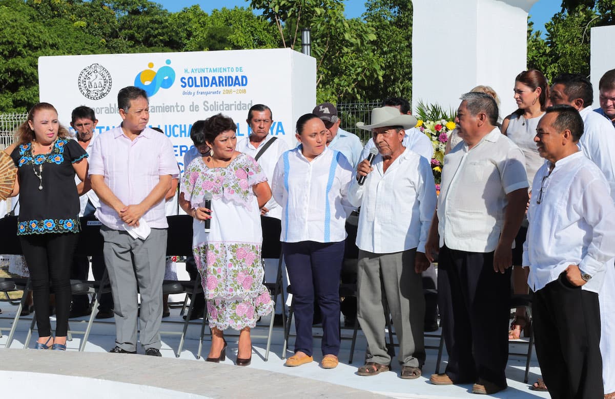 Cristina Torres honra el CLXX Aniversario de la Guerra Social Maya