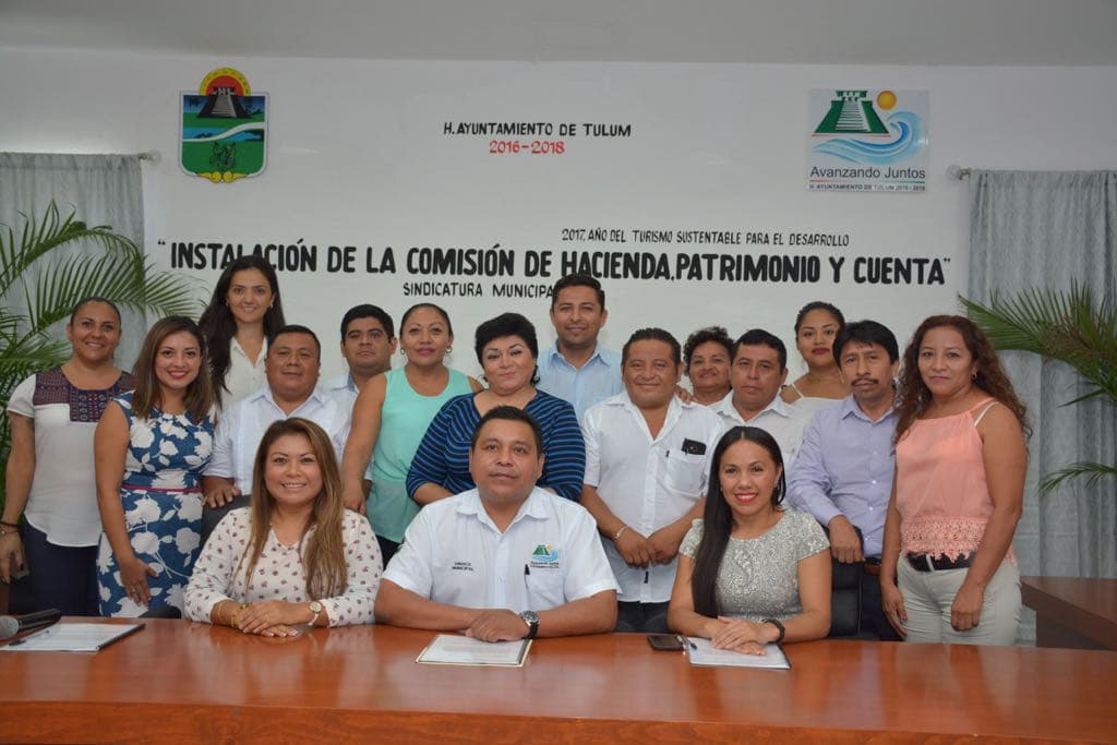 Gobierno de Tulum instala Comisión de Hacienda, Patrimonio y Cuenta