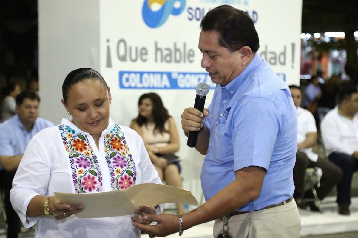 Paz y orden para Solidaridad es un deseo en conjunto: Cristina