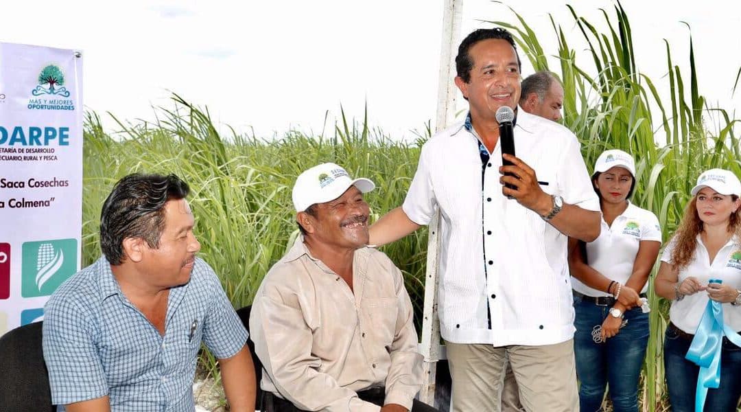 Amplían programa Peso por peso para mayor apoyo a productores agrícolas