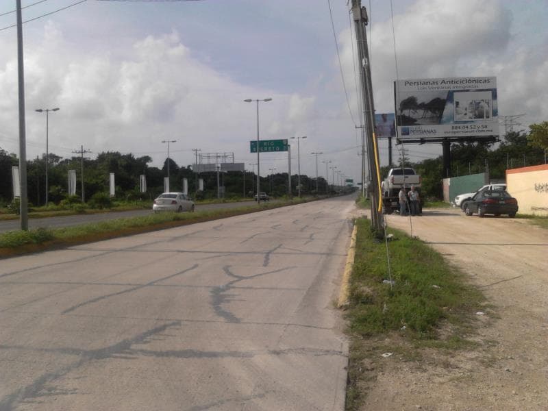 Restaurarán carretera Playa del Carmen-Puerto Morelos