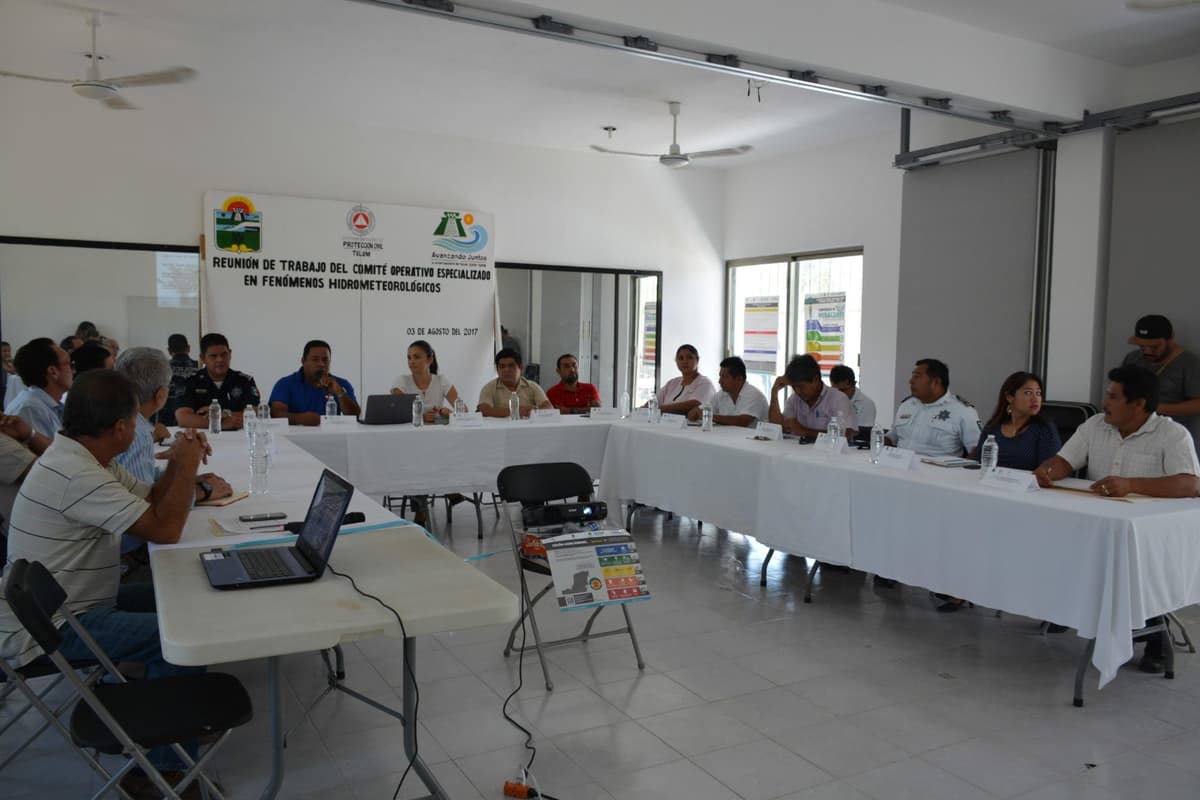 Reunión de trabajo del Comité Operativo Especializado en Fenómenos Hidrometeorológicos