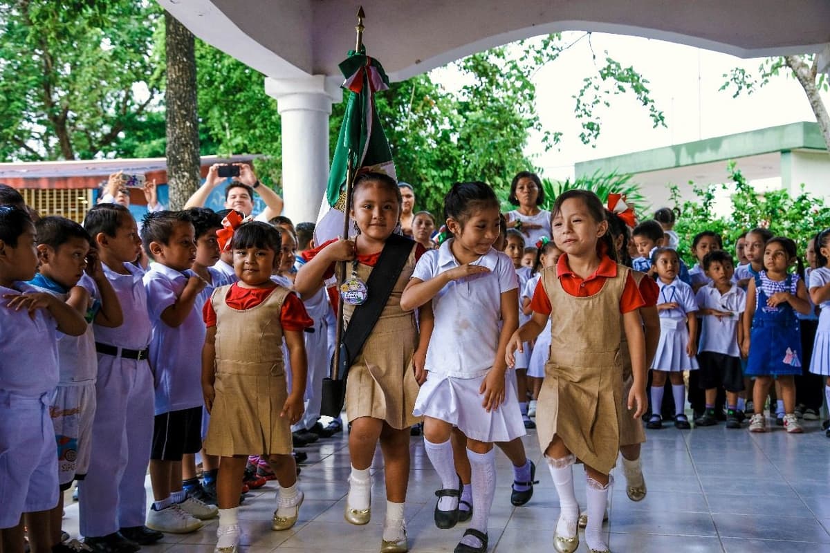 “Avanzando Juntos en tu Escuela” llega al jardín de niños Tumben Zazil