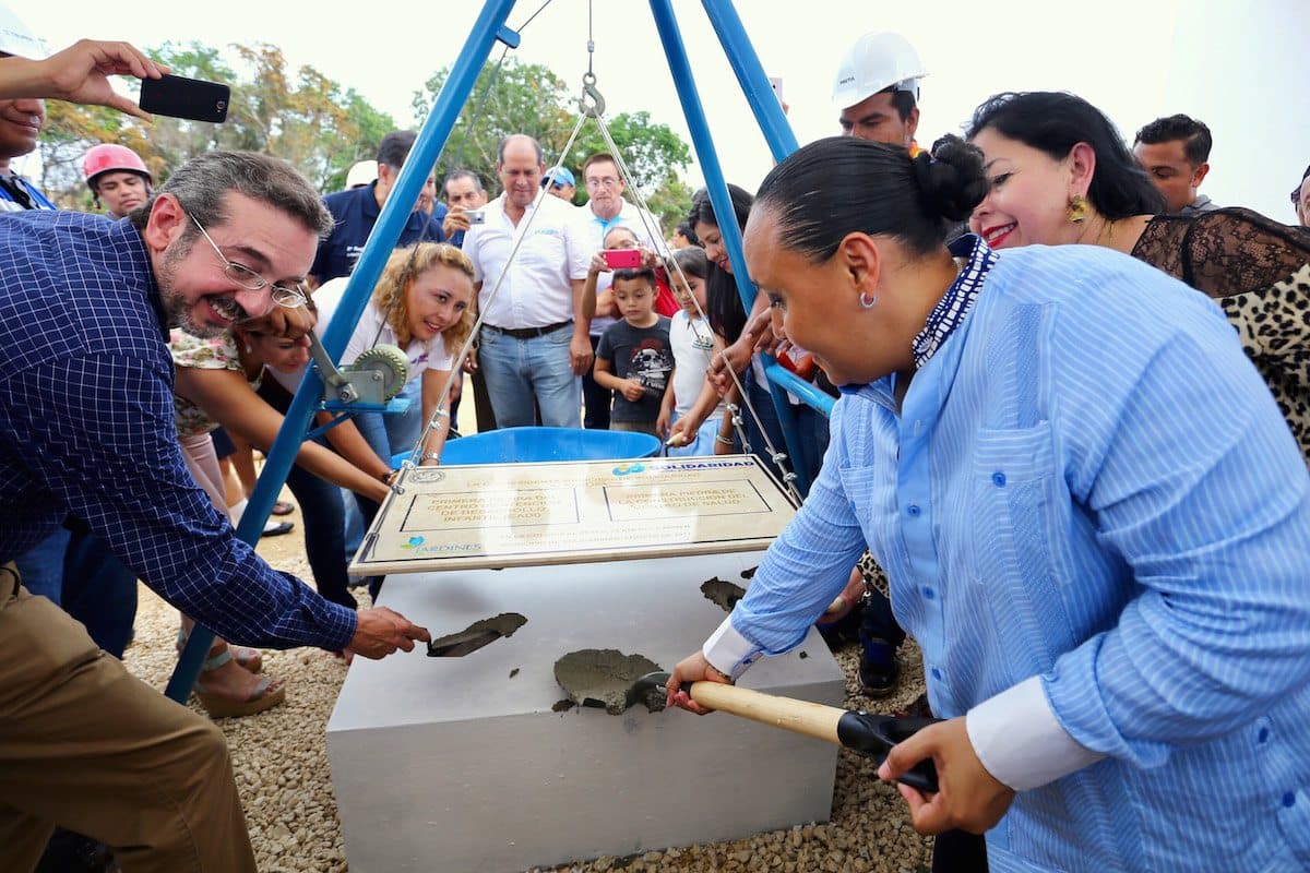 Solidaridad inicia construcción del CADI y Centro de Salud en El Petén