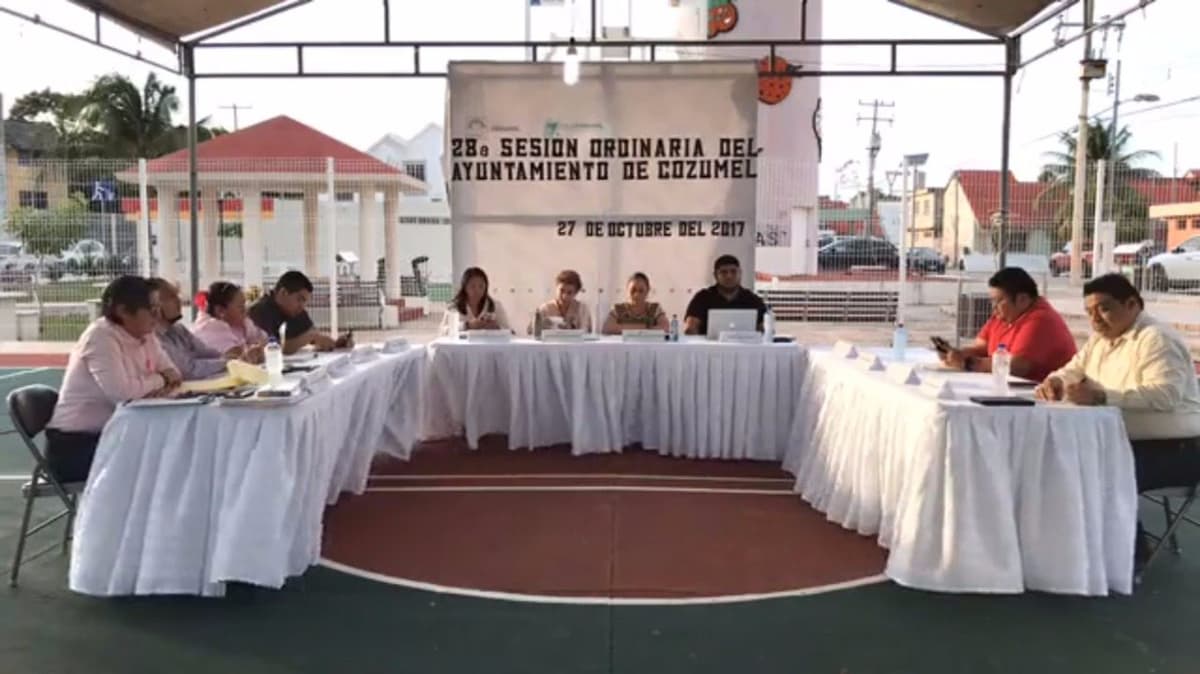 Cabildo de Cozumel no se dejó sorprender por Perla Tun