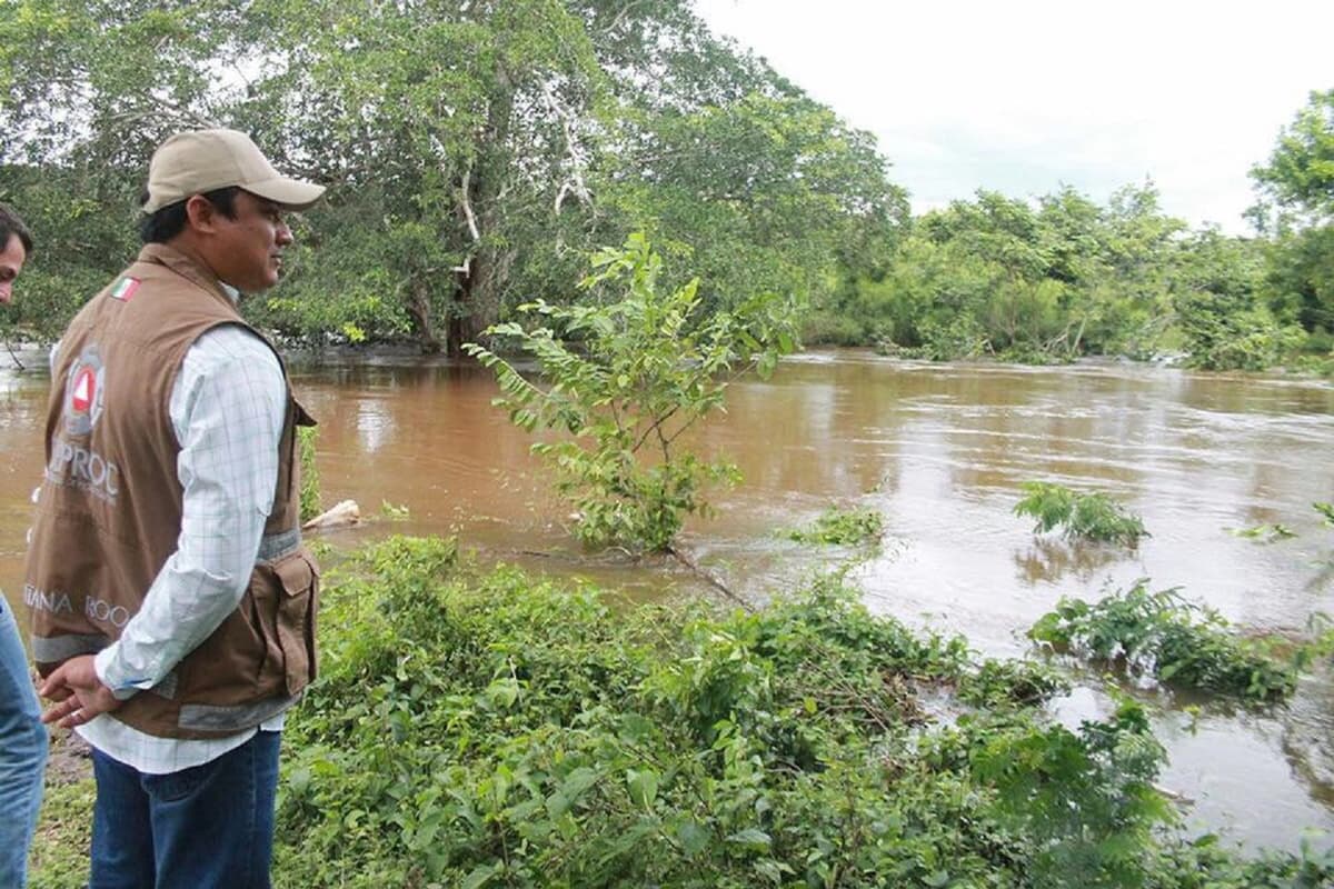 Baja nivel de peligro, cauce de río Hondo registra descenso
