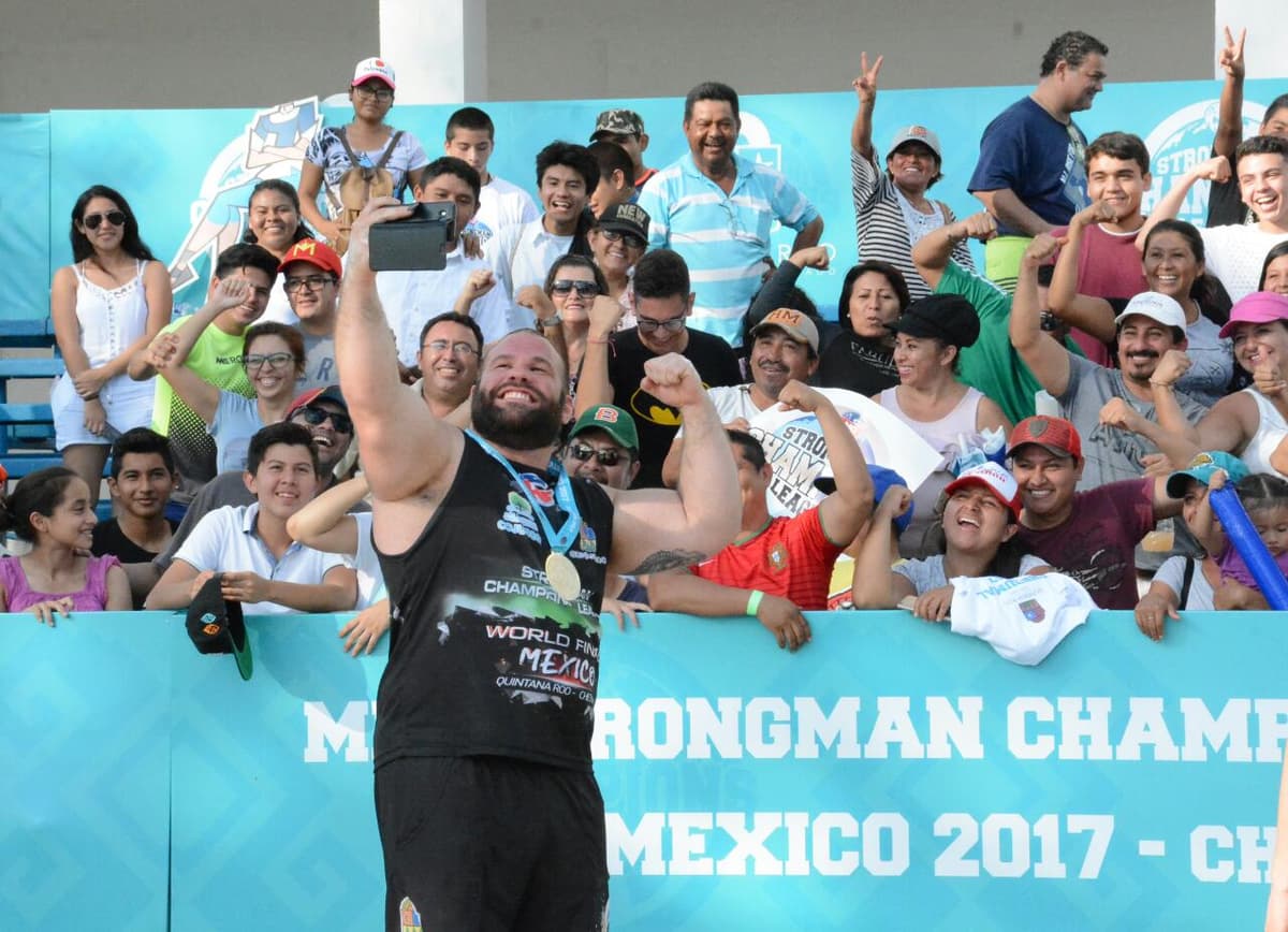 Se corona esloveno como el hombre más fuerte del mundo en Chetumal