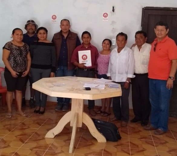 Luis Kumul Cocom, dirigente de Ugocm en Lázaro Cárdenas