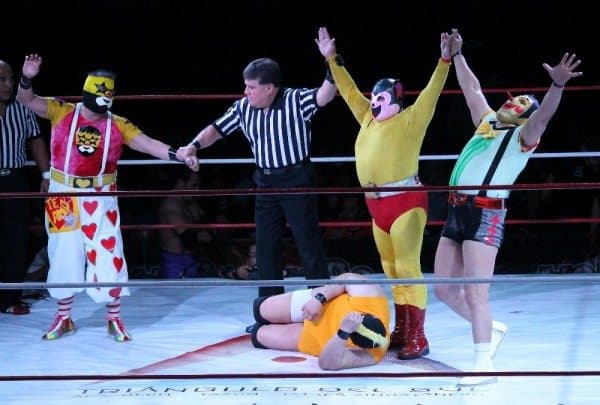 Trío Fantasía vuelve a las suyas en el cuadrilátero