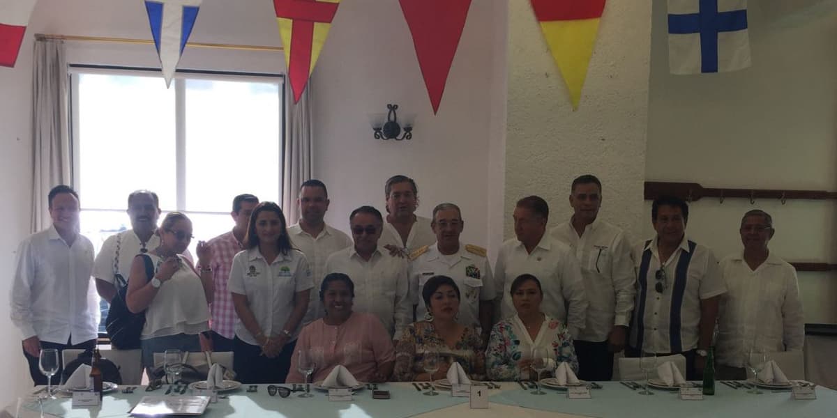 Legisladores de la Cámara de Diputados visitan instalaciones navieras y portuarias de Isla Mujeres