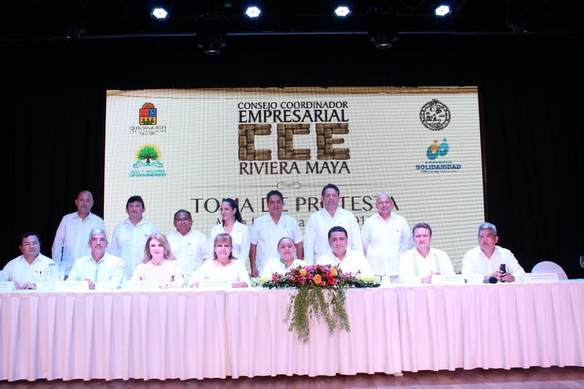 Asume María Elena Mata Pineda presidencia del CCE Riviera Maya