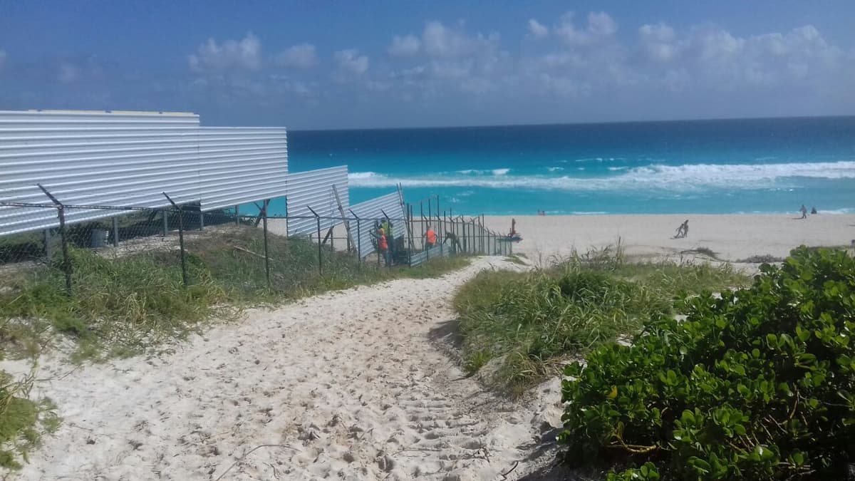 Reinicia hotel obras, pese a protesta de ambientalistas