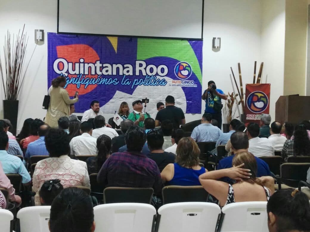Presentan a la agrupación ciudadana Ruta Cinco