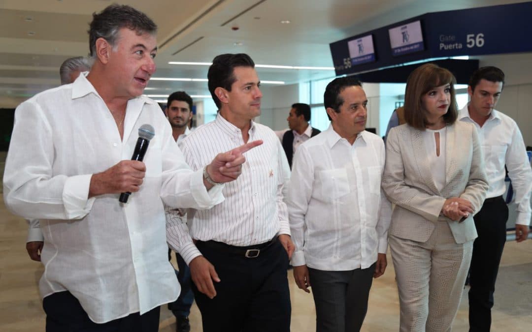 Carlos Joaquín inaugura nueva terminal del Aeropuerto de Cancún