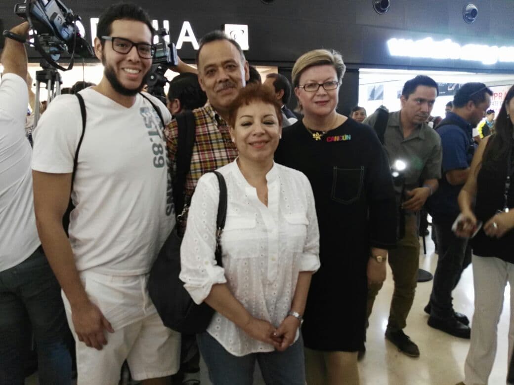 Regalo navideño para la pasajera 23 millones