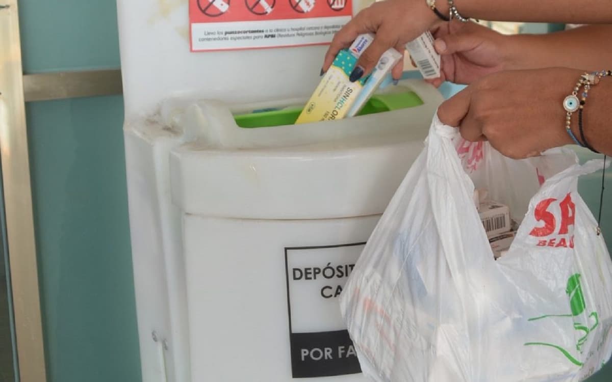Recolectan medicamentos caducados para evitar riesgos a la salud