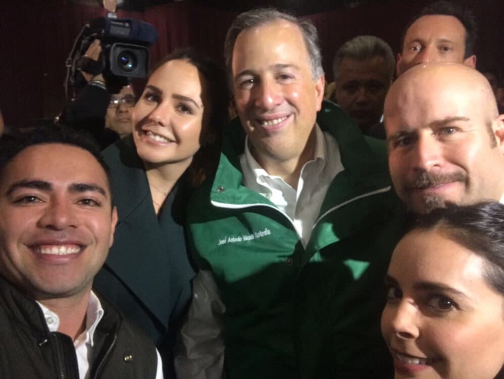 Diputados del PVEM van a evento de Meade y dejan tirada sesión