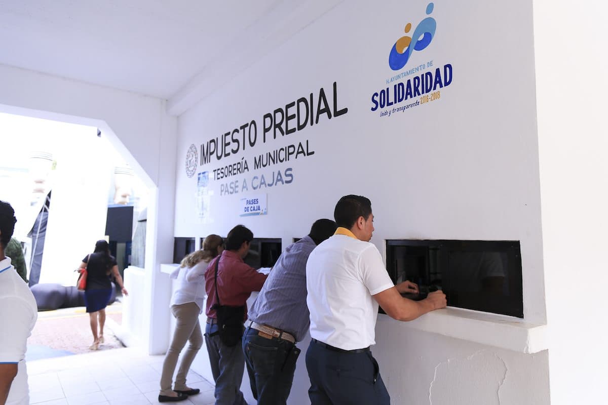 Con pago de predial, solidarenses muestran confianza en el gobierno municipal