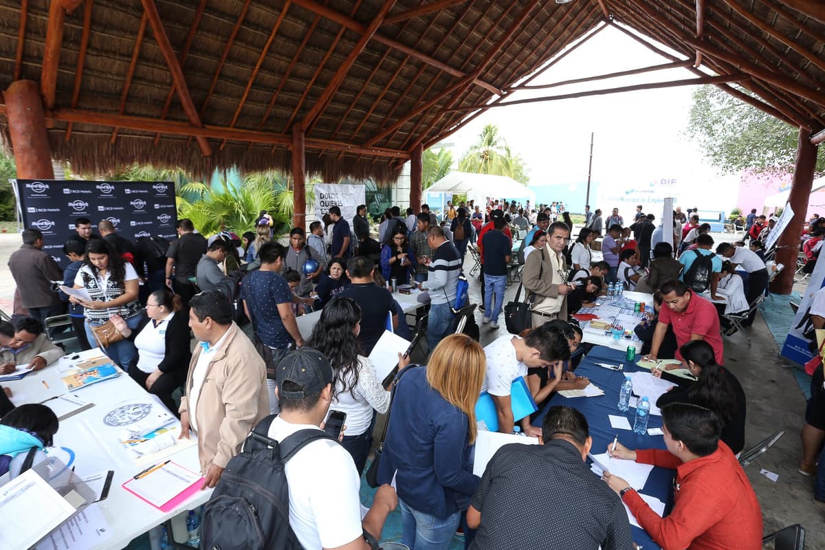 Oferta 800 vacantes Primera Feria Municipal de Empleo 2018 en Solidaridad