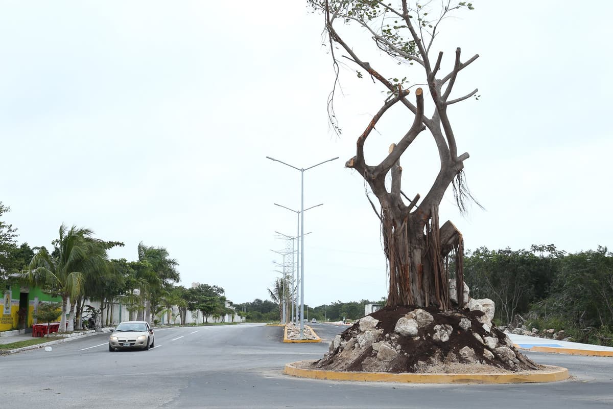 Abren al tránsito vehicular nuevo tramo de la avenida Chemuyil en Solidaridad