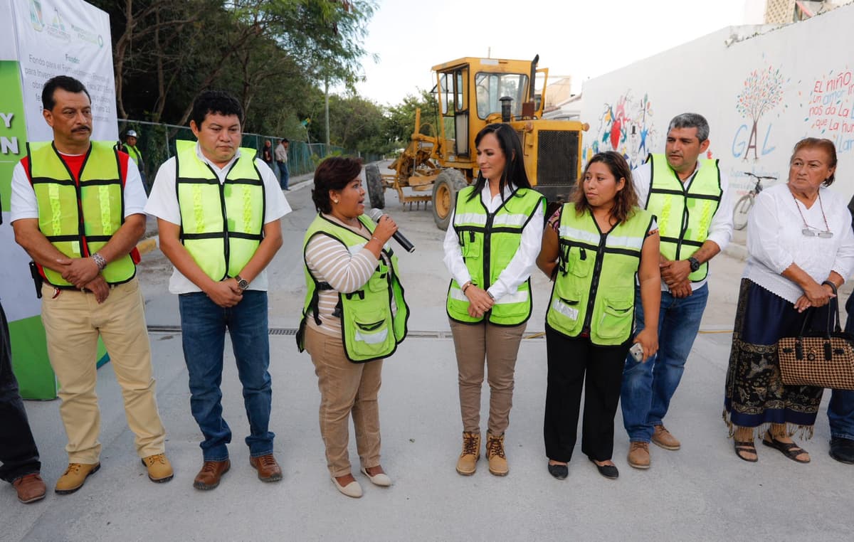 Laura Fernández pone en marcha la modernización y construcción de vialidades en Puerto Morelos