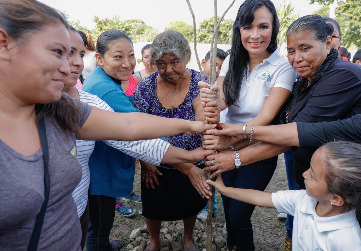 Refuerza Laura Fernández programas sobre cuidado de recursos naturales