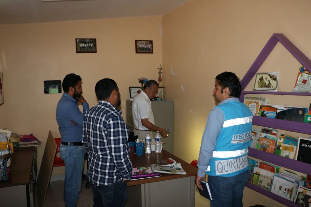 Temblor dañó escuelas en Othón P. Blanco, asegura Ifeqroo