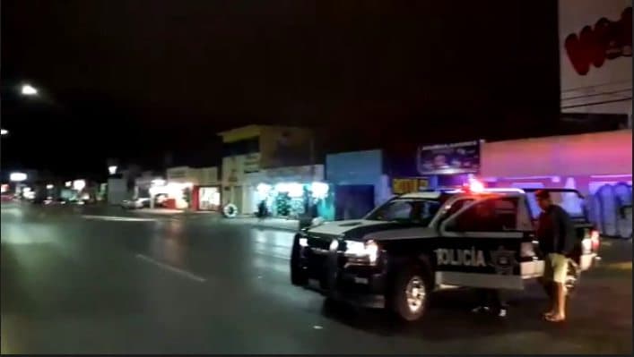 Disparan al aire en la Supermanzana 94