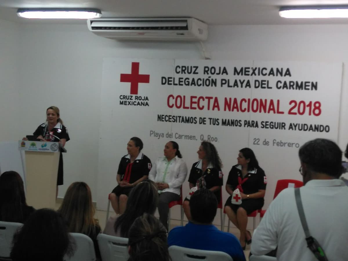 Brinda Cruz Roja 300 servicios al mes en Playa del Carmen