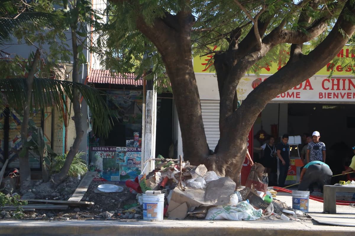 Tulum se hunde en la basura