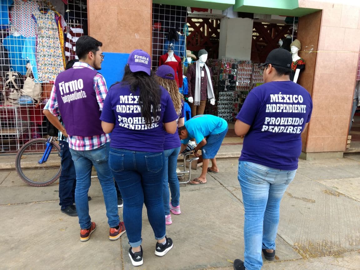 Gente del “Bronco”, en recolección “clandestina”