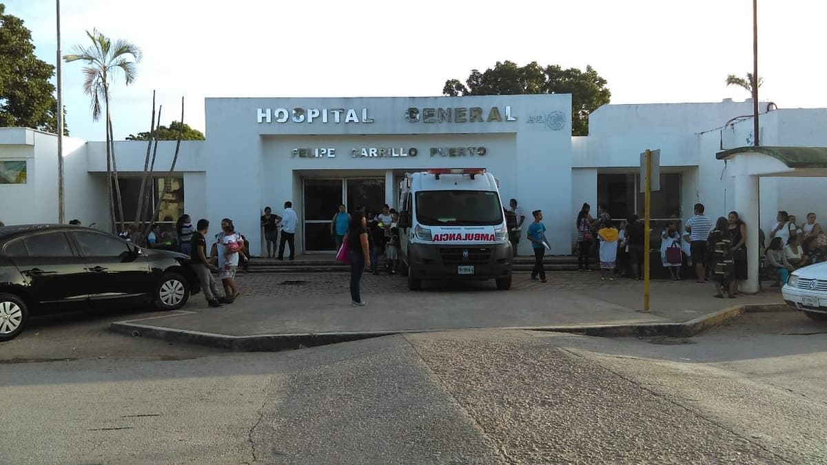 Exhiben falta de insumos en hospital de Felipe Carrillo Puerto