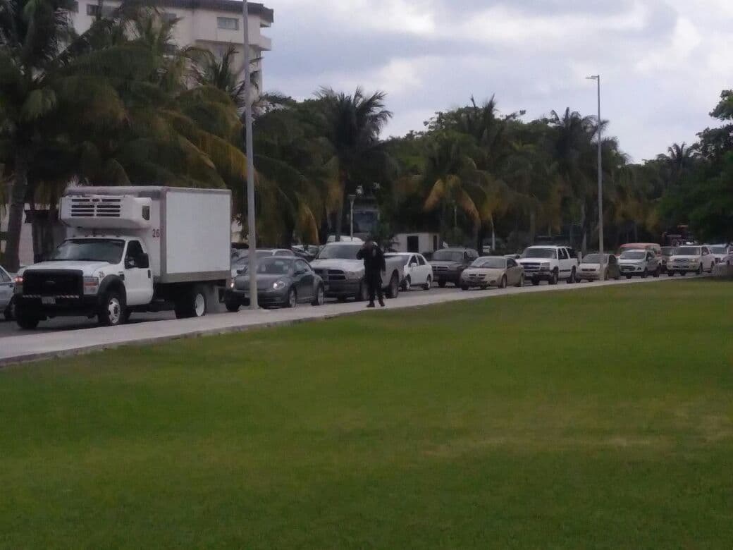 Operativo de seguridad colapsa zona hotelera