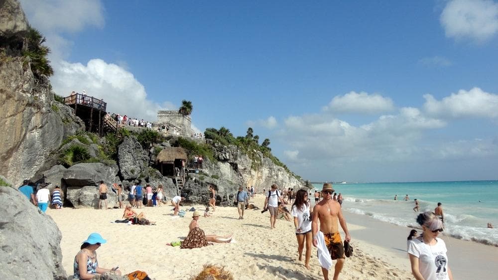 Esperan 8 mil visitas diarias en zona arqueológica de Tulum