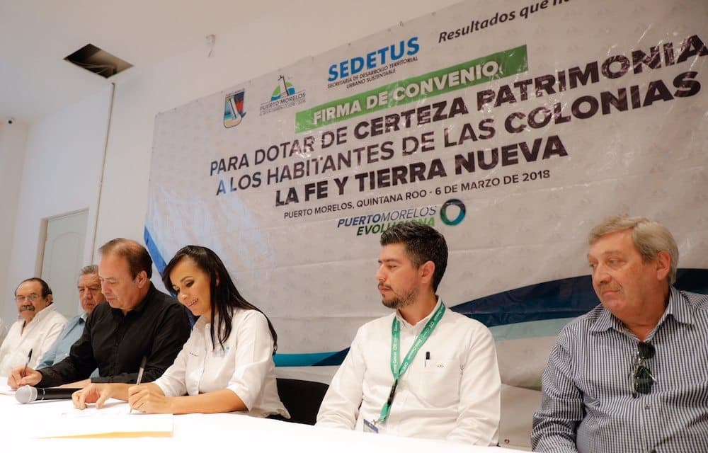 Laura Fernández firma convenio de colaboración con Sedetus