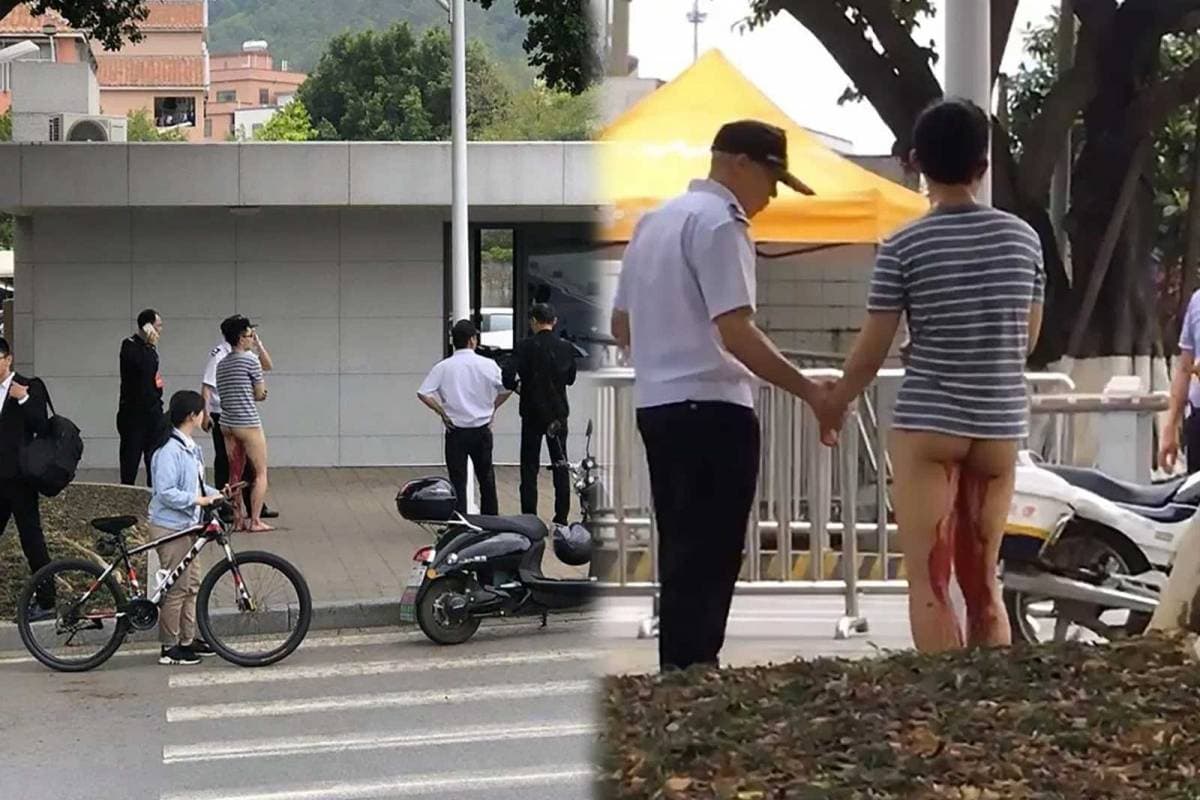 Su novia le dijo que tenía el pene pequeño y él se lo cortó en público