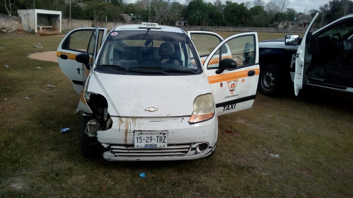 Aparece taxi de operadora desaparecida